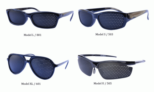 Pinhole glasses vision top therapy
